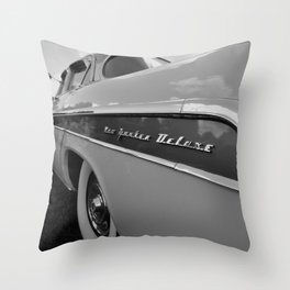 1955 Chrysler New Yorker DeLuxe Throw Pillow
