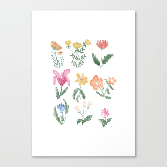 Spring Garden Canvas Print