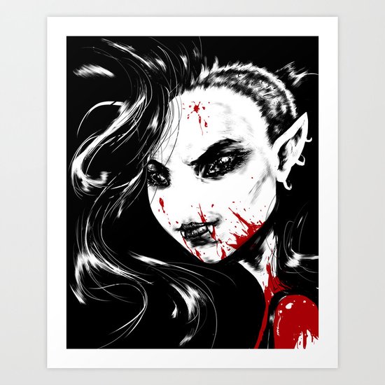 Adventure Time - Marceline Art Print