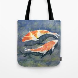 Koi Watercolor  Tote Bag