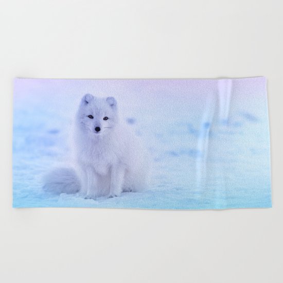 American Eskimo Dog Beach Towel