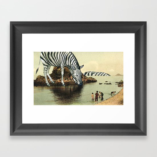 I enjoy your company Framed Art Print