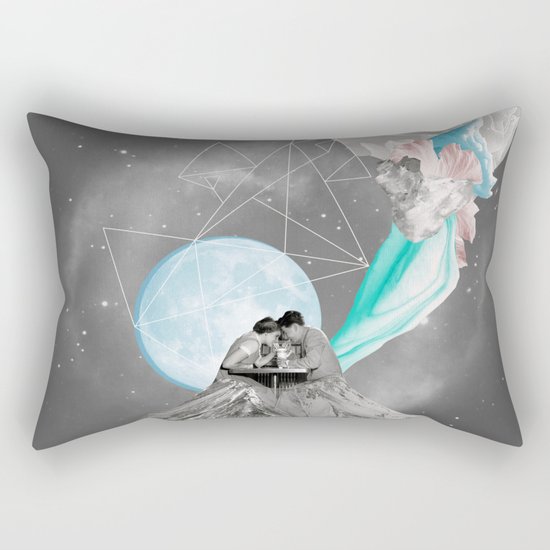 FUTURE IS BLUE Rectangular Pillow