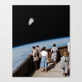Up in Space Canvas Print