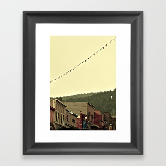 Stay for awhile Framed Art Print
