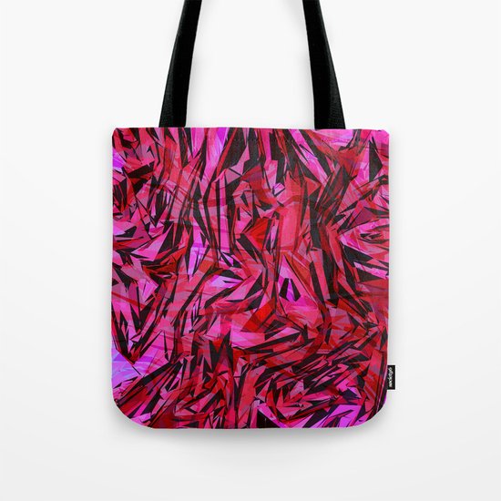 red flow Tote Bag