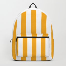 Beer Yellow and White Vertical Beach Hut Stripes Backpack | Soft, Yellow Whitetent, Beachstripes, Yellowbeer, Graphicdesign, Big, Yellow White, Beachstripe, Yellowstripe, Bigstripe 