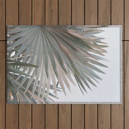 Soft Bismarck Palm Leaf #1 #tropical #wall #decor #art #society6 Outdoor Rug