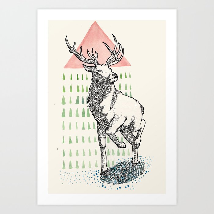 My Deer One Art Print