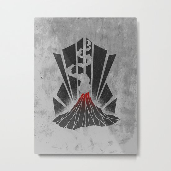Eruption Metal Print