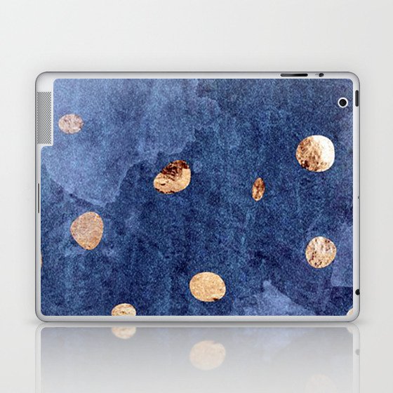 Gold Snow Laptop & iPad Skin
