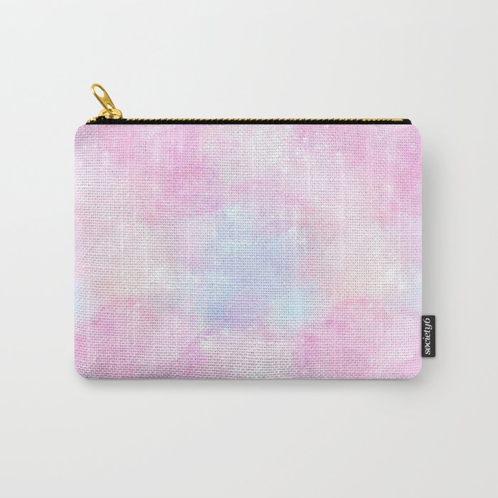 Pink Pastel Galaxy Painting Carry-All Pouch