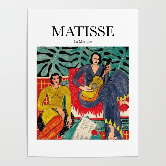 Matisse - La Musique Poster