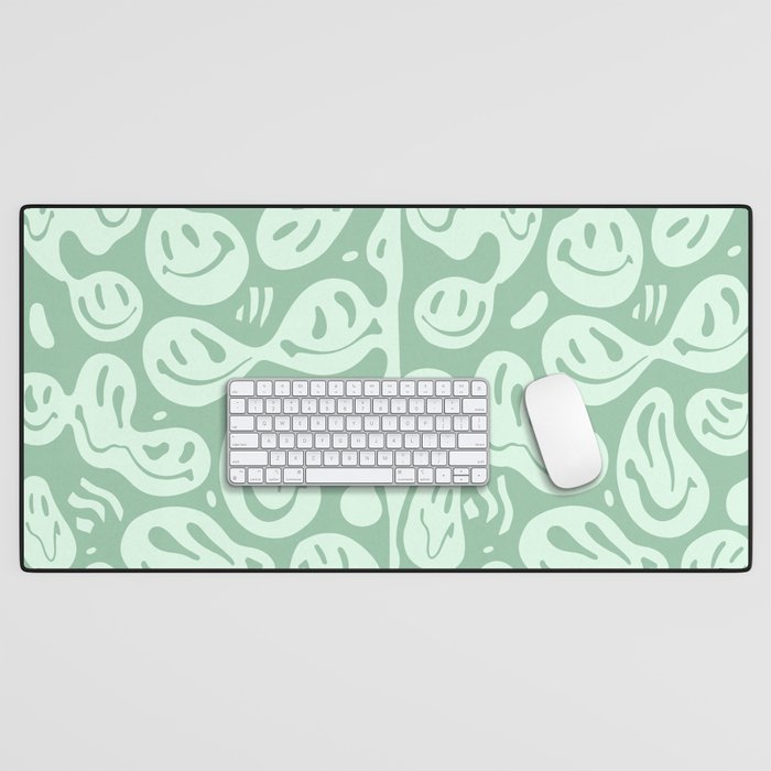 Minty Fresh Melted Happiness Desk Mat