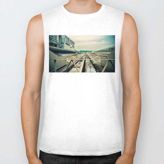 Train station Biker Tank