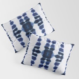Boho Tie-Dye Knit Vertical Pillow Sham