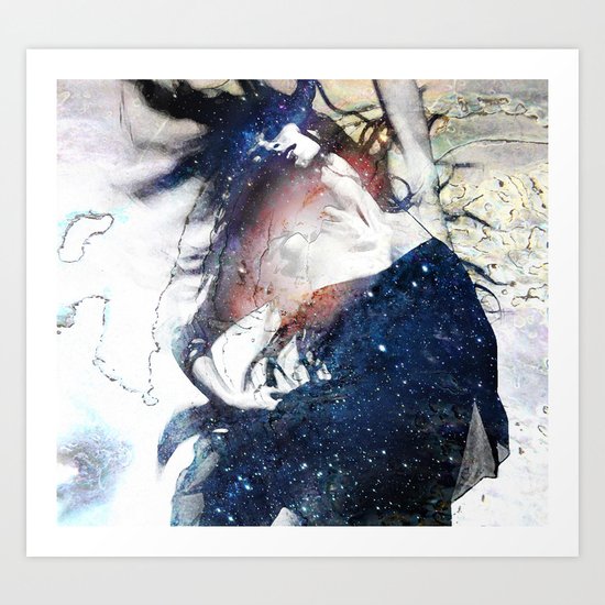 Lucy in the sky with diamonds Art Print