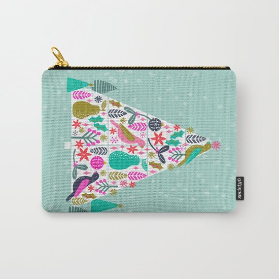 Christmas Tree by Andrea Lauren Carry-All Pouch