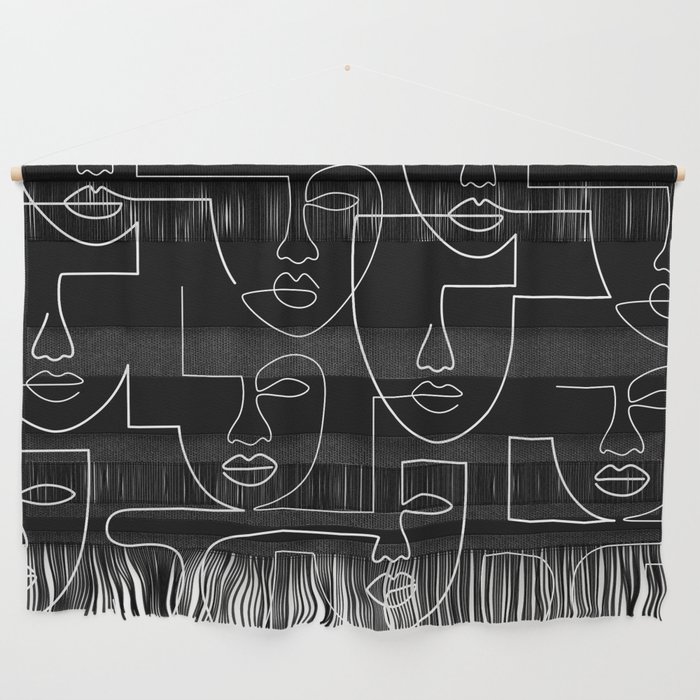 Face Forms Wall Hanging