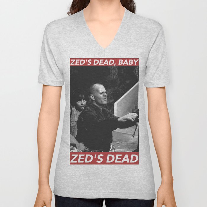 ZED'S DEAD V Neck T Shirt