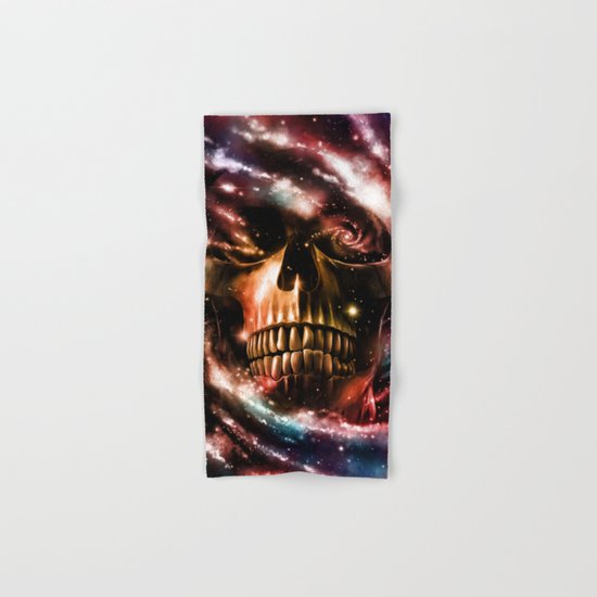 Space Skull II Hand & Bath Towel