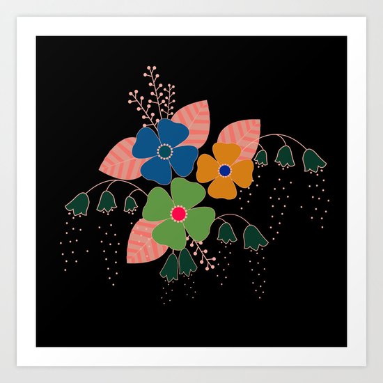 flower..9 Art Print