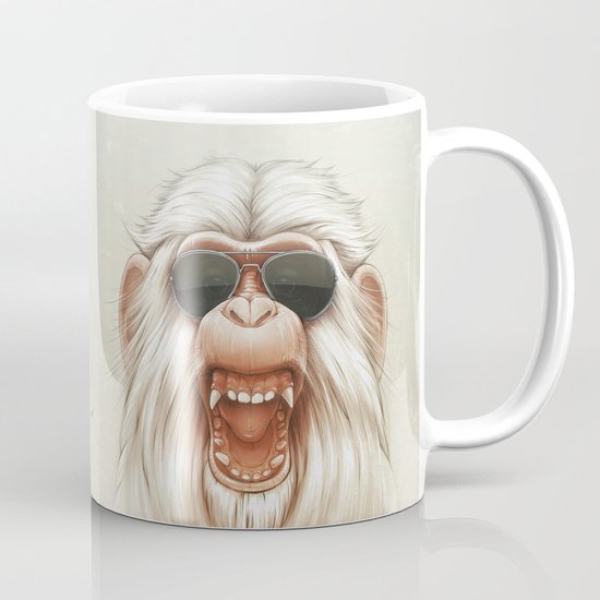 The Great White Angry Monkey Mug