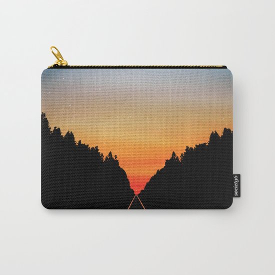 Keep Walking Don't Stop Carry-All Pouch