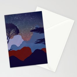 Nightscape  Stationery Cards