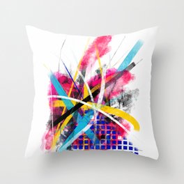 Add Some Color #2 Throw Pillow