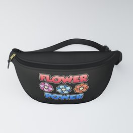 Flower Power Botanic Garden Forces Combined Fanny Pack