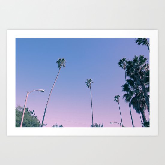 ..And then I moved to Los Angeles Art Print