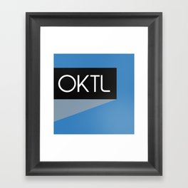 OKTL Framed Art Print