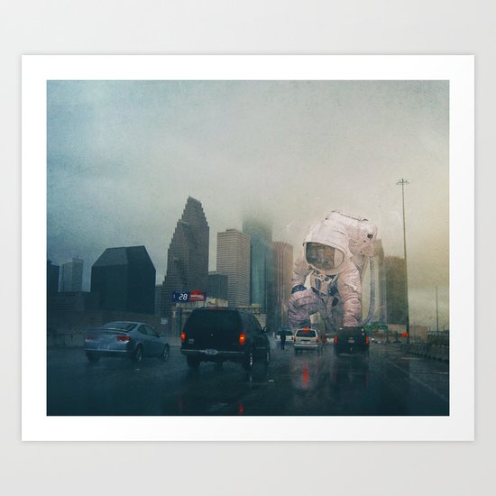 Traffic Jam Art Print