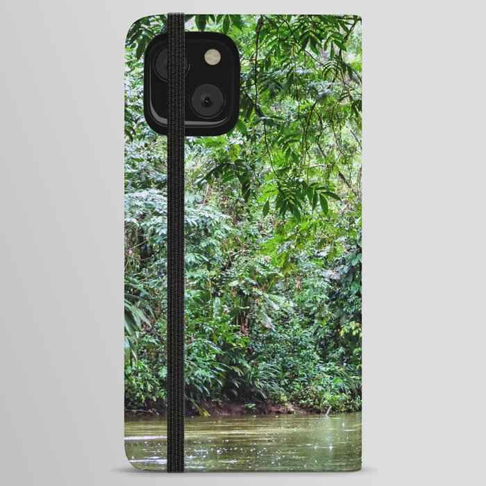 Kayaking through the Rainforest iPhone Wallet Case