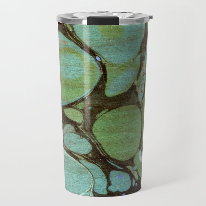 Abstract Painting ; Seaweed Travel Mug