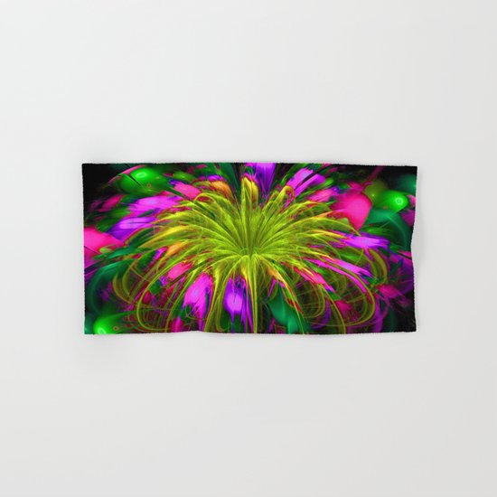 Fiesta Flower III Hand & Bath Towel