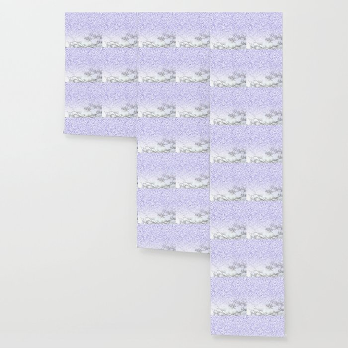 Ultra Violet Purple Marble Wallpaper By Naturemagick Society6