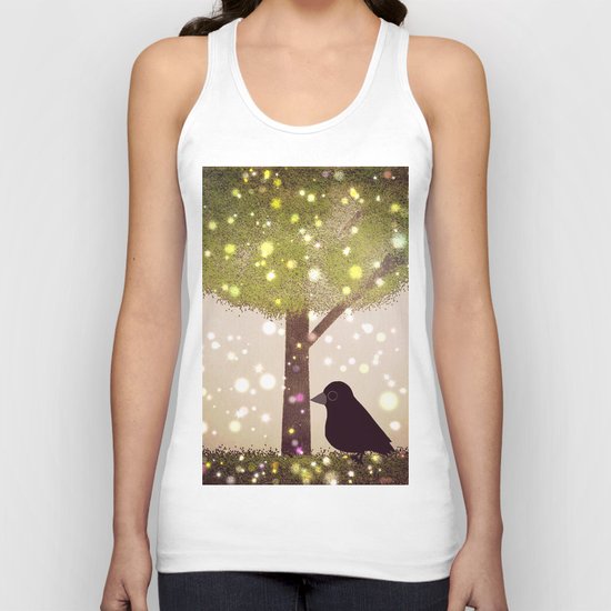 crow-50 Unisex Tank Top