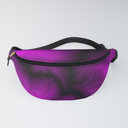 Discharge of cosmic pink energy lightning in dark space. Fanny Pack