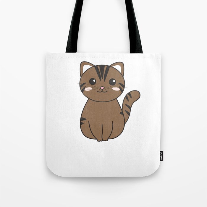 Kawaii Cat Cute Manga Anime Cats Tote Bag