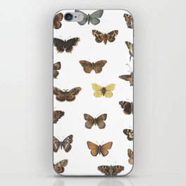 Butterfly Moth Pattern iPhone Skin