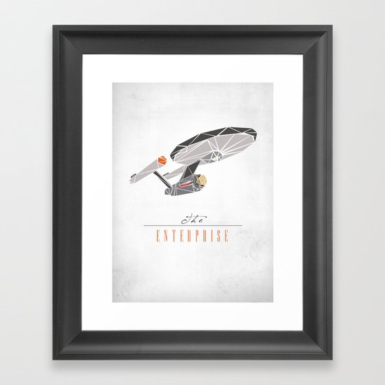 The Enterprise Framed Art Print