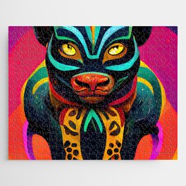Mayan Panther Jigsaw Puzzle
