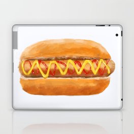 Hot Dog in a Bun Laptop & iPad Skin