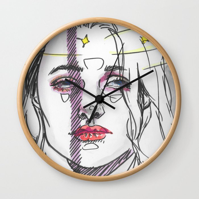 Over It Wall Clock