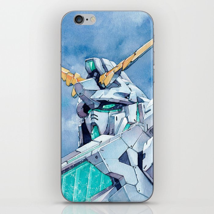 Unicorn Gundam Green Psycho Frame Iphone Skin By Trunnec Society6