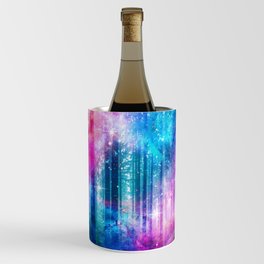 magical nebula forest Wine Chiller