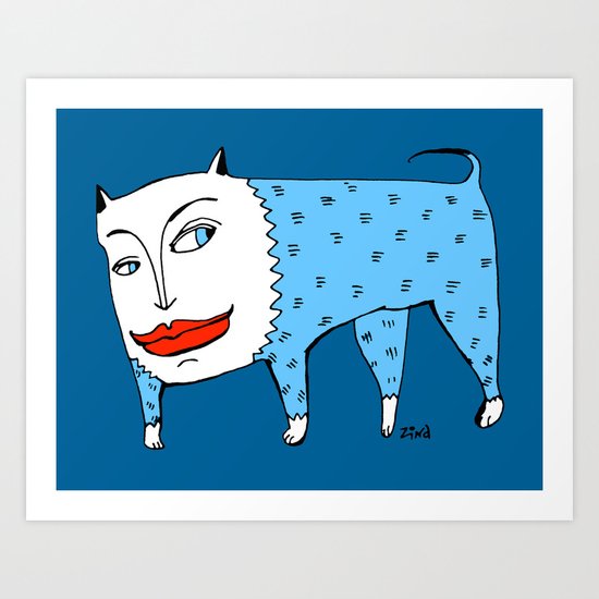doggie Art Print