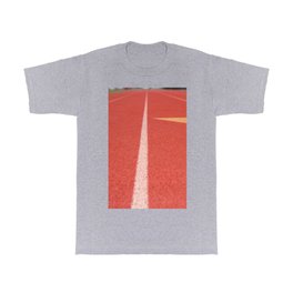 Tracks T Shirt | Photo, Sport, Sprint, Athletic, Fast, Field, Finish, Tracks, Competitive, Line 